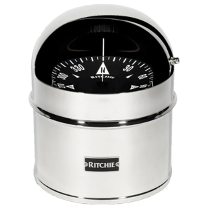 Ritchie Kompass 'Globemaster D-615-P', 12/24/32v, Aufbau, Ø152,4mm/2 Of 5°, Niro (Motor)