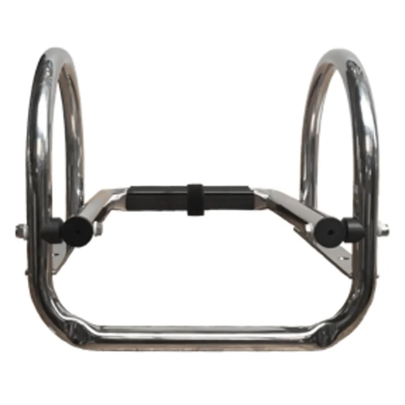 Niro Teleskopische Badeleiter 'Prince' für Badeplattform; 4+1 Ovale Stufen