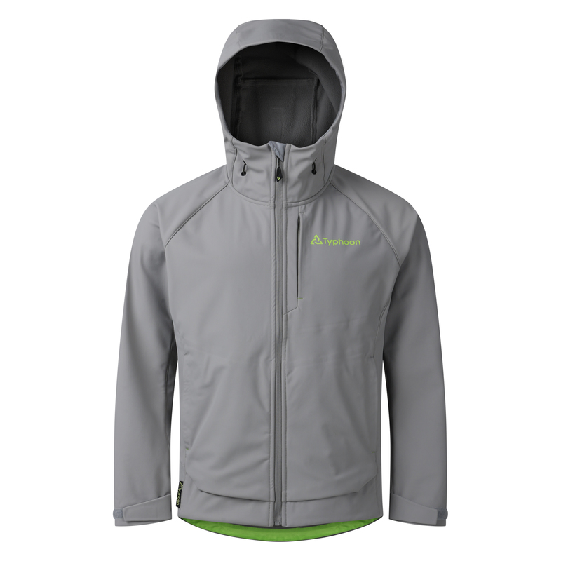 Typhoon Softshell Jacke 2.0 Gr.XXL - Grau/Grün