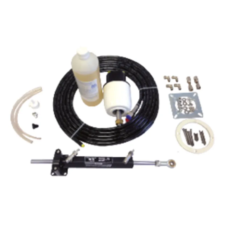 Hydraulischer Steuersatz 30kgm, Inkl. Pumpe/Zyl./Fitting/Öl