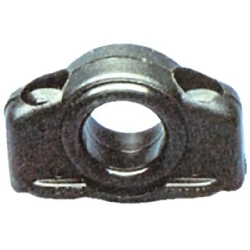 Kunststoff Leitöse, Max. Ø12mm, Schwarz