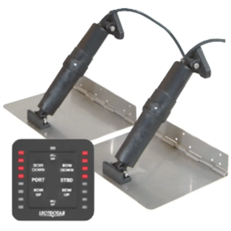 Elektrisches Trimmklappensystem, 12"X12", 12v (Boot 17'-30'/5-9m)