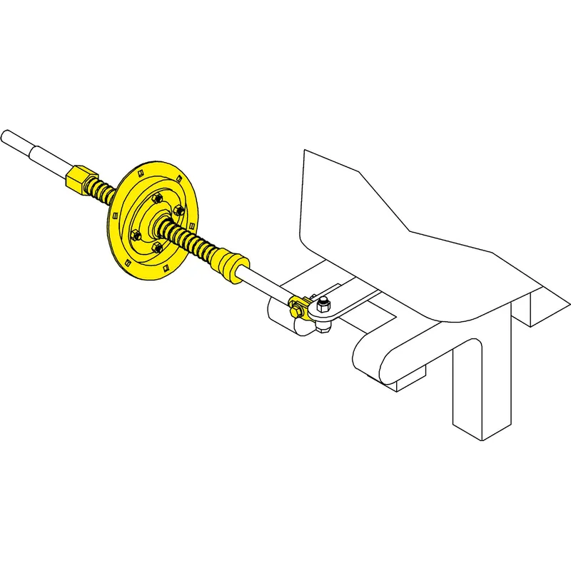 Seastar Spritzkastenhalterung 90° Montagesatz