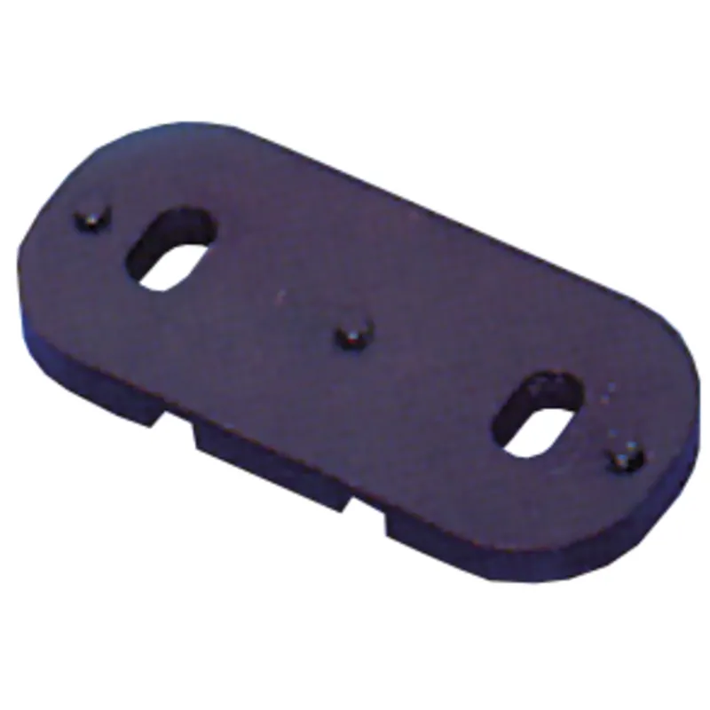 Kunststoff Gerader Sockel für Bügelmontage für Schotklemme 253000/253200