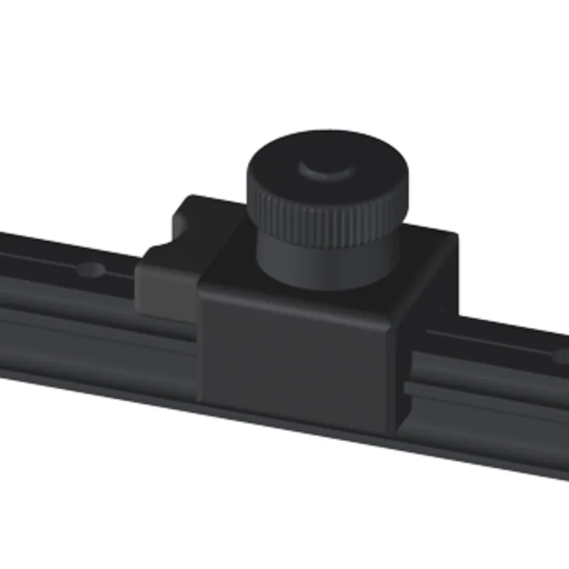 Antal Aluminium Verstellbarer Stopper 26x20mm (2x)