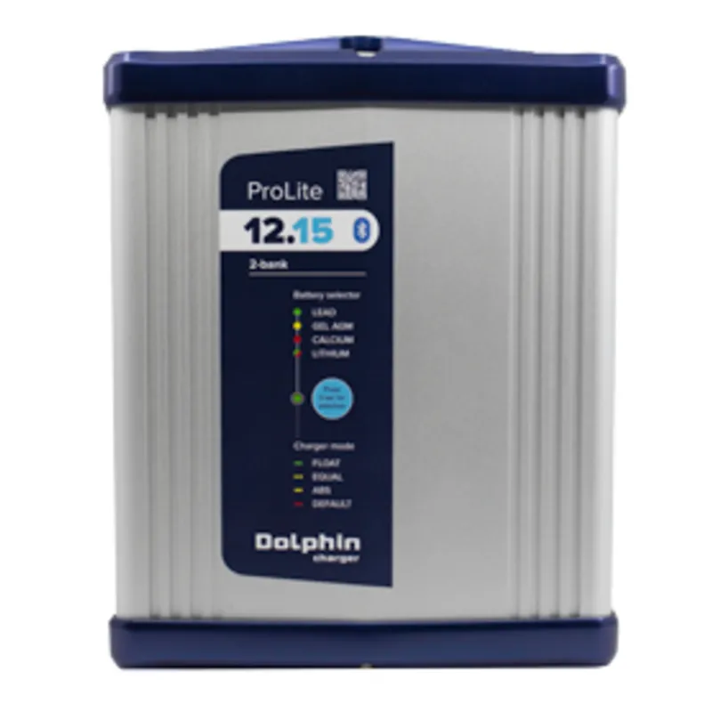 Dolphin Prolite Batterielader, Ip65, 12v, 15a, 2x Ausgang