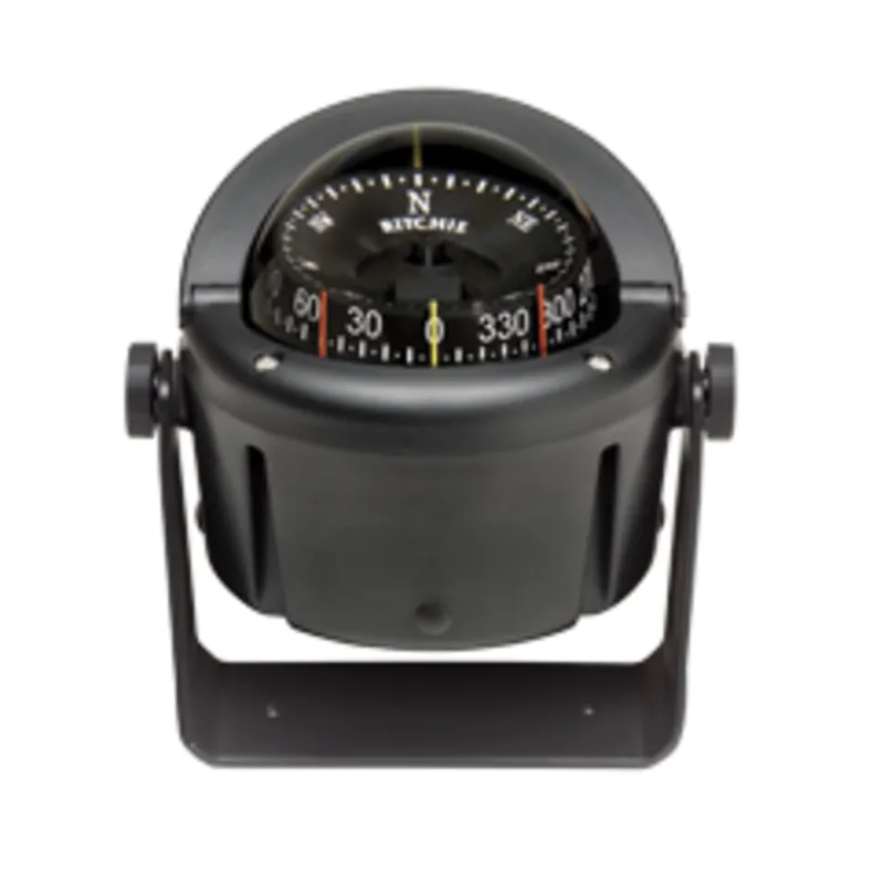 Ritchie Kompass Modell 'Helmsman', Hb-741, 12v, Bügelkompass, Rose Ø93,5mm/5°, Schwarz