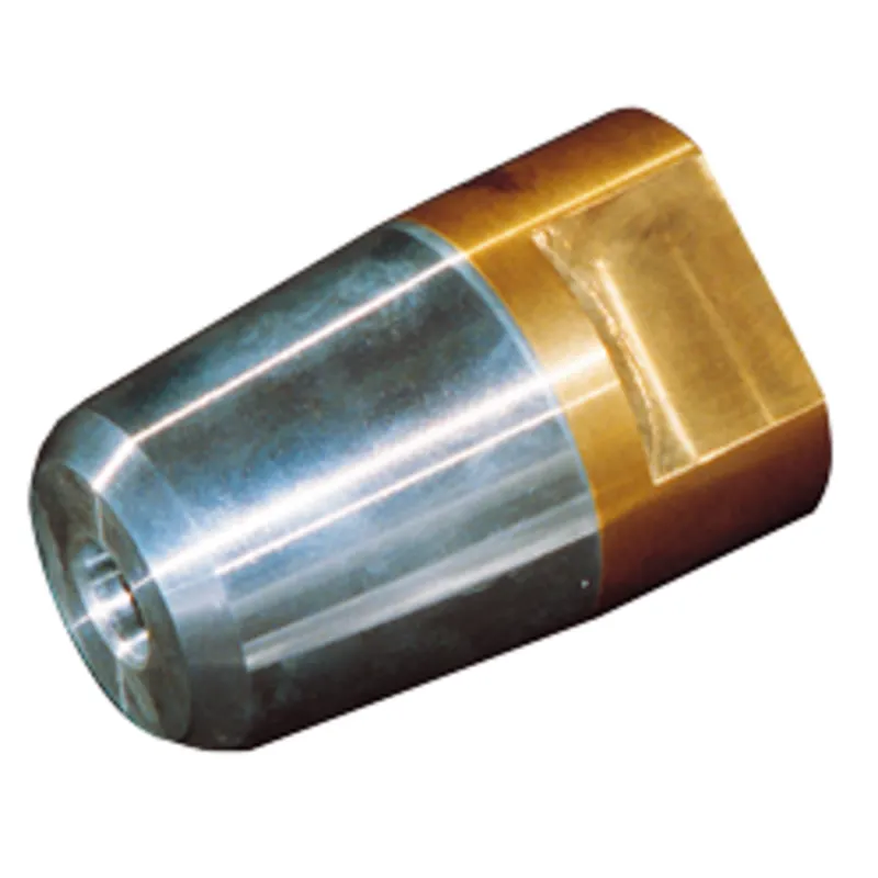 Hutmutter mit Zinkanode & Niro Sicherungsblech für Propellerwelle Ø45mm (M30x2 Gewinde)