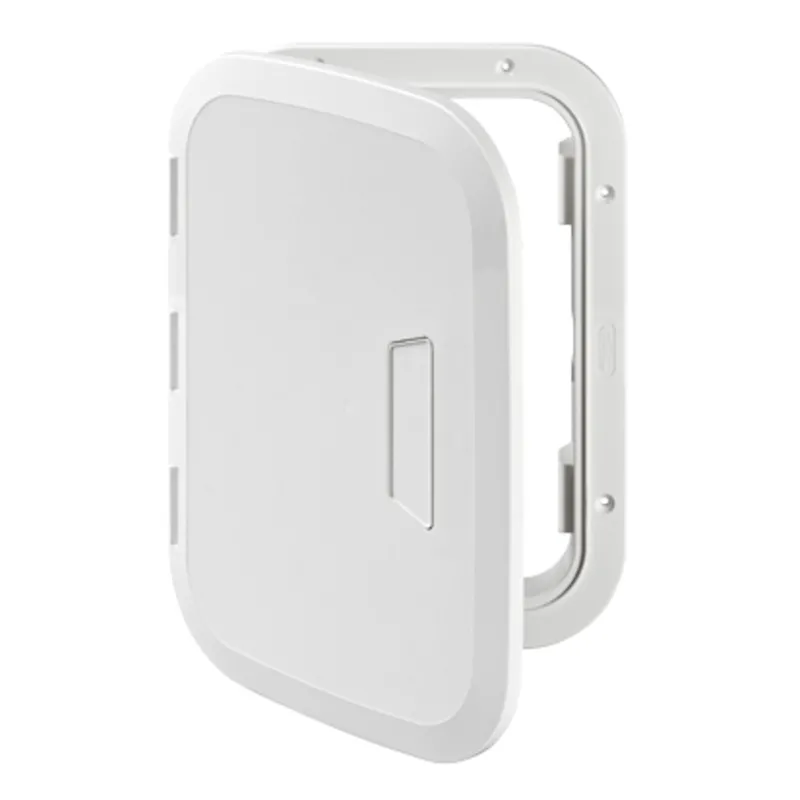 Kunststoff-Luke, 290x190mm, 180°, Weiß