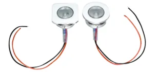 LED-Orientierungsleuchte, Chrom