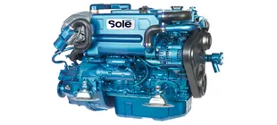 Solé SM-82 Schiffsdiesel mit hydraulischem Wendegetriebe