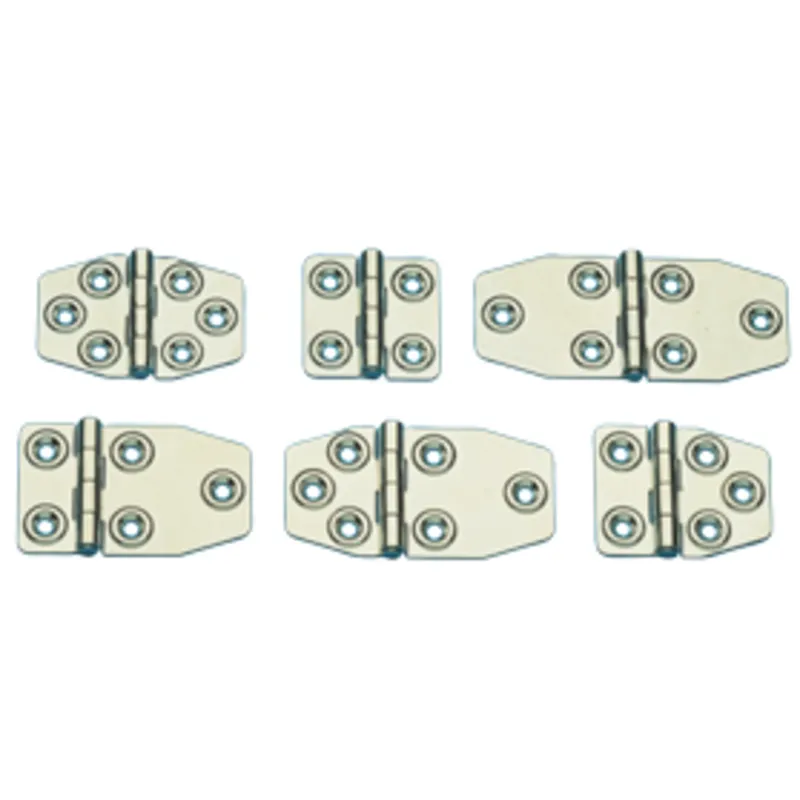 Niro Scharnier, 44x45mm, Ø5mm