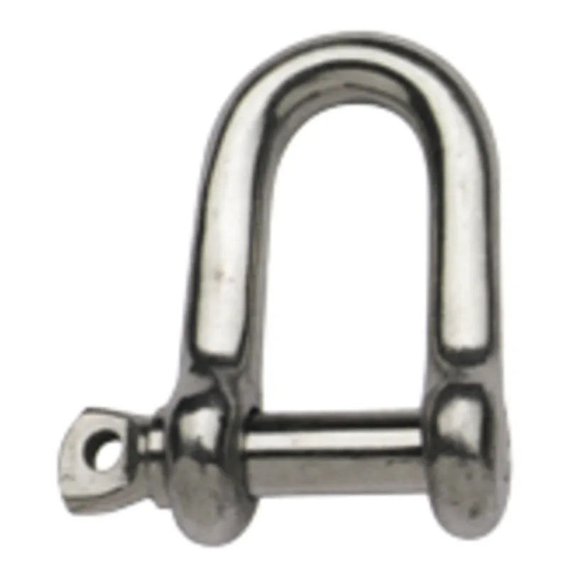 Niro Schäkel, A=Ø5mm, B=20mm, C=10mm, D=20mm (Bruchlast 1200kg)