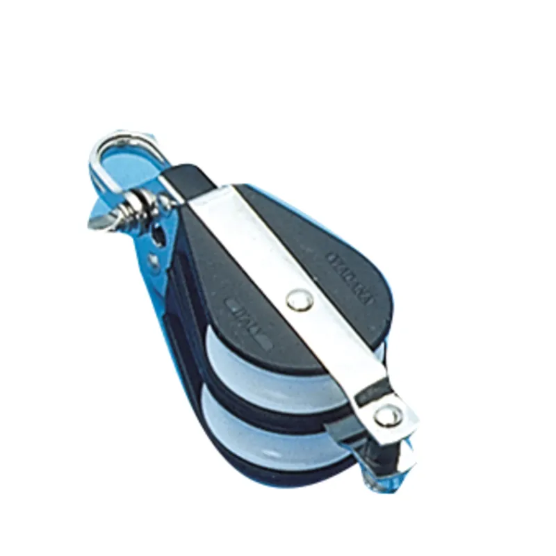 Kunststoff Zweischeibenblock (mit Unterbügel)