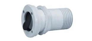 Kunststoff Borddurchlass mit Klappe