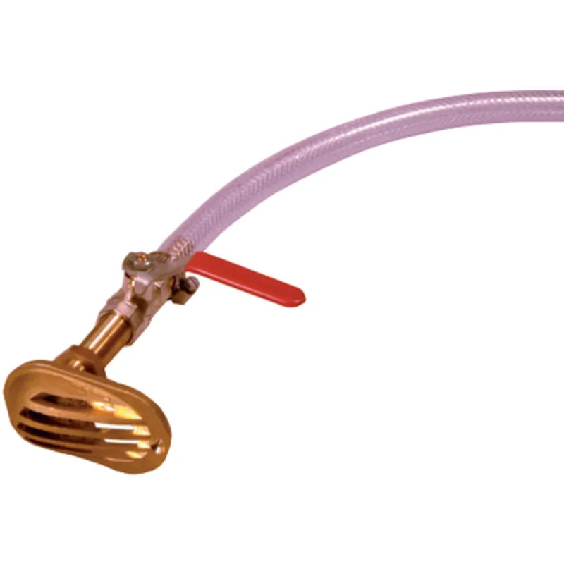 Wasserlöffelsatz für Ø19mm Schlauch (Wasserlöffel, Kugelhahn, Schlauchtülle & 1m Schlauch mit Klammern)