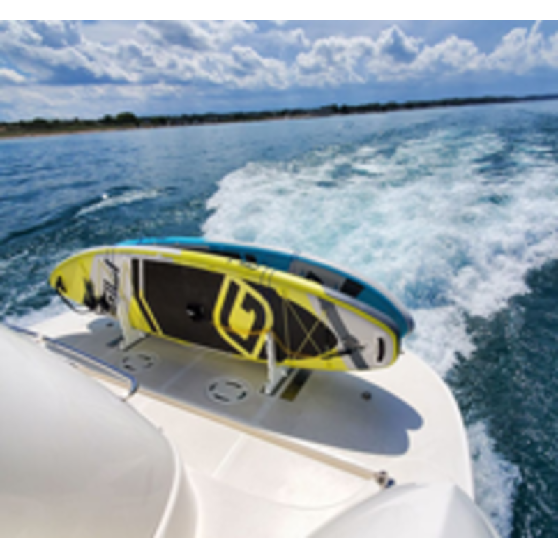 Hurley Sup Stand Up Paddleboard Rack (Holds 2 Sups + Paddles) - For Existing Rail Mount System