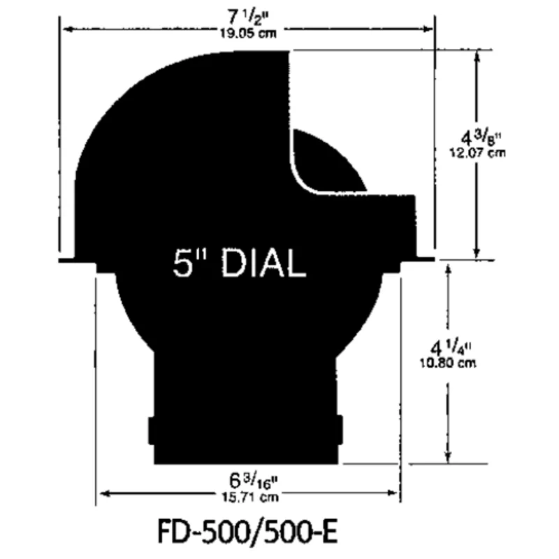 Ritchie Kompass 'Globemaster Fd-500-Ex', 12/24/32v, Einbau, Ø127mm/2 Of 5°, Messing (Segel)