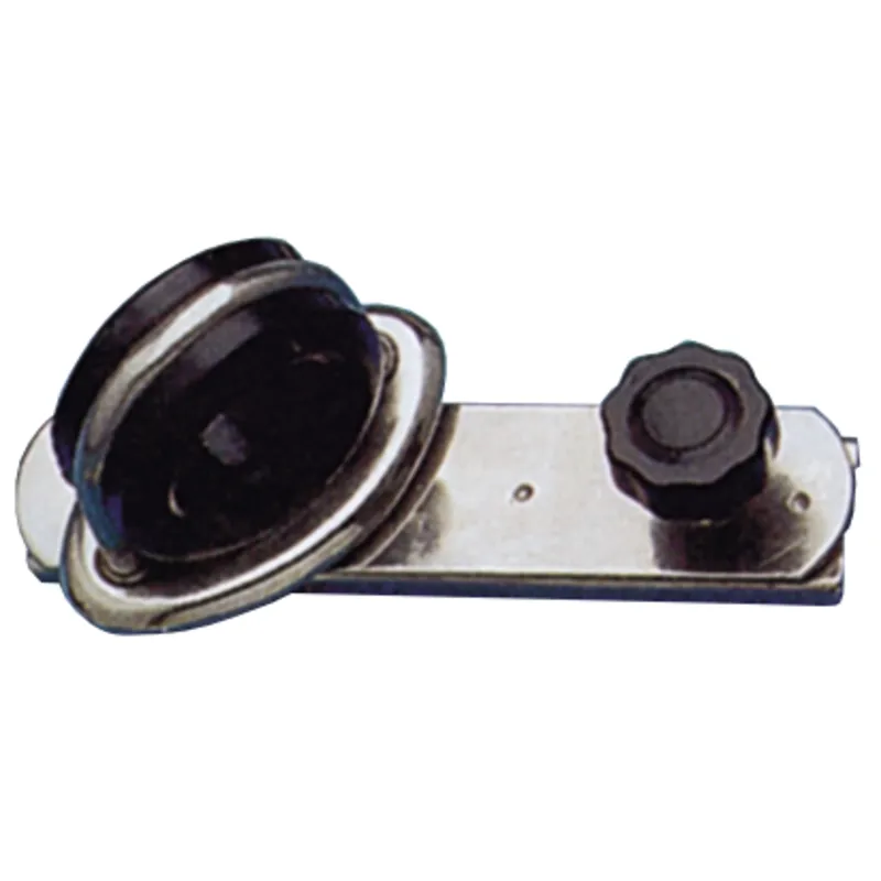 Niro Genua-Schlitten mit Drehbarem Auge & Rasterstift für U-Förmige Leitschiene