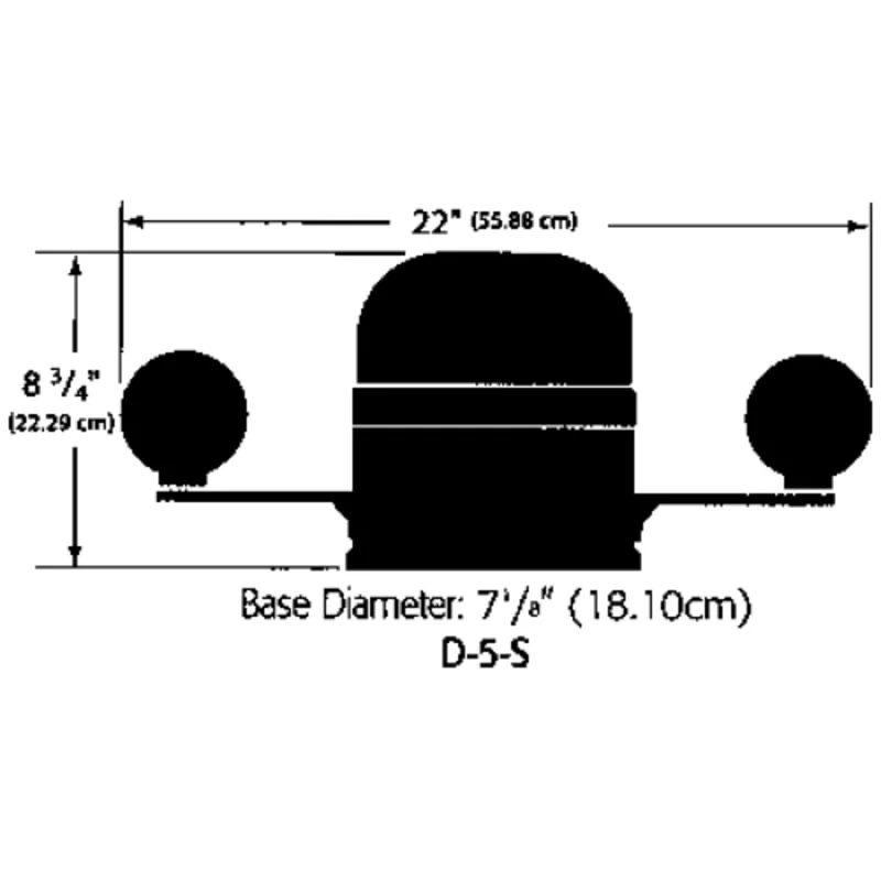 Ritchie Kompass Modell 'Globemaster D-5-S-B' 12/24/32v, Aufbau, Rose Ø127mm/2 Of 5°, Schwarz