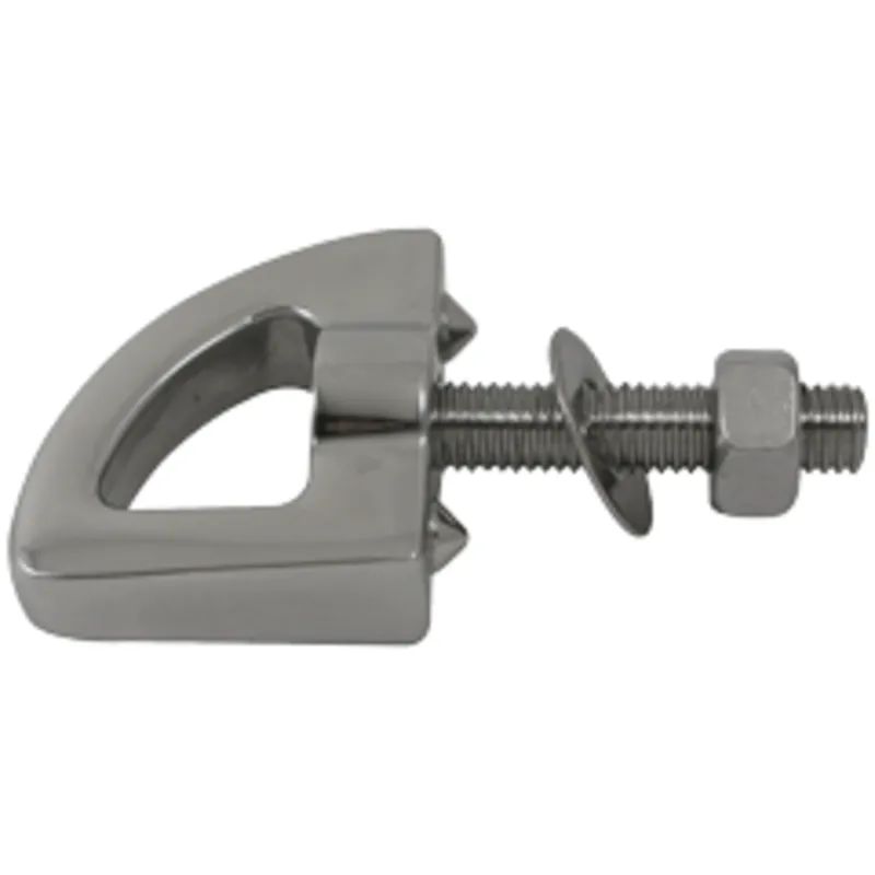 Schraube mit Niro Auge, A=102mm, B=12mm, C=23mm, D=152mm