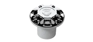 Gehäuse aus Kunststoff mit verchromtem Deckel