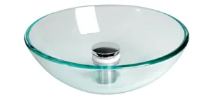 allpa Spülbecken Glas, rund