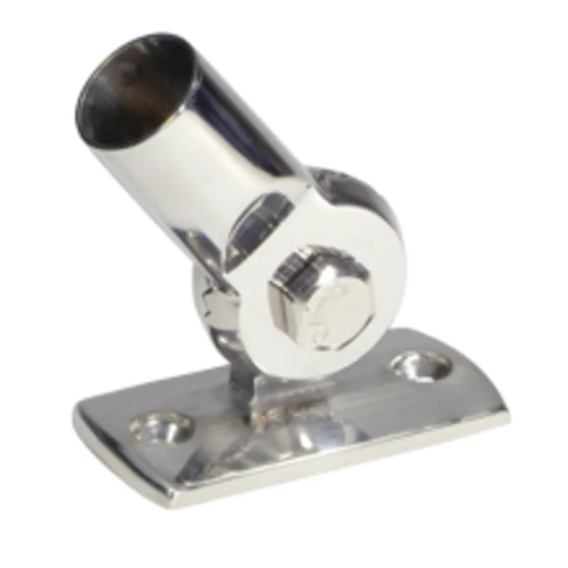 Niro Fuß für Topplicht, Ø19mm