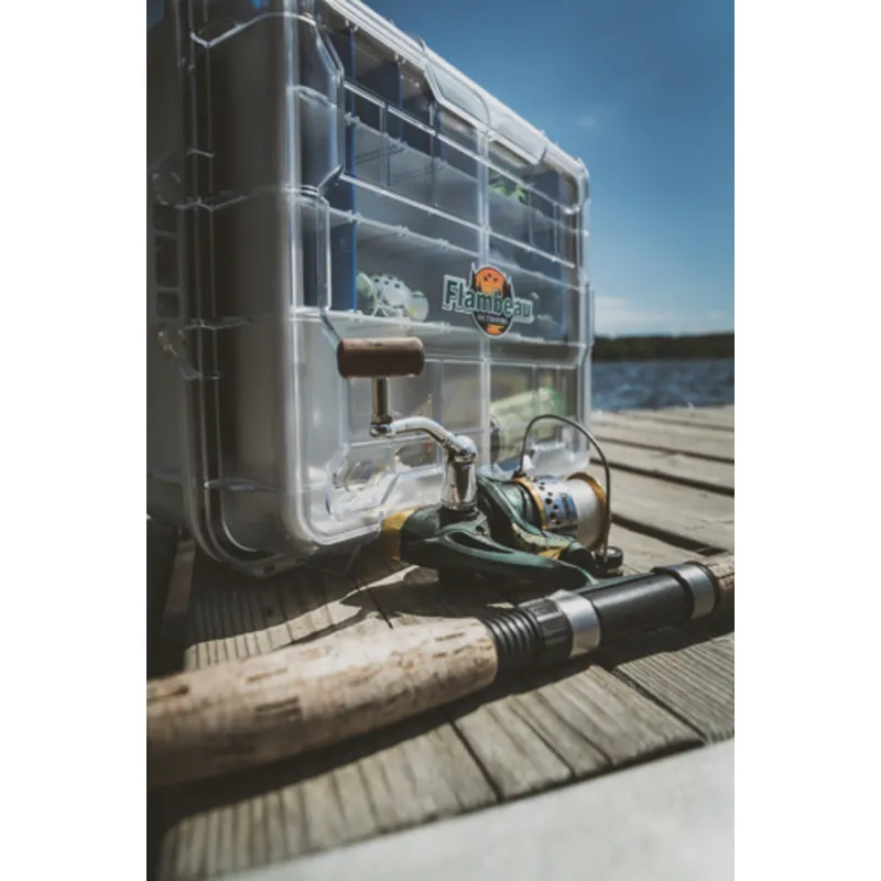 Flambeau Wasserdichter Organizer 3000WPBC inkl. 2 Köderboxen - 37.8x29.5x18.1cm