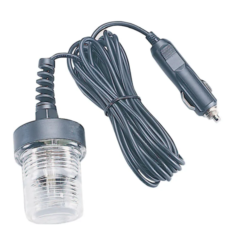 Ankerlampe mit Integriertem Dämmerungsschalter, 12v, 2nm (Fresnel-Linse), Klare Linse