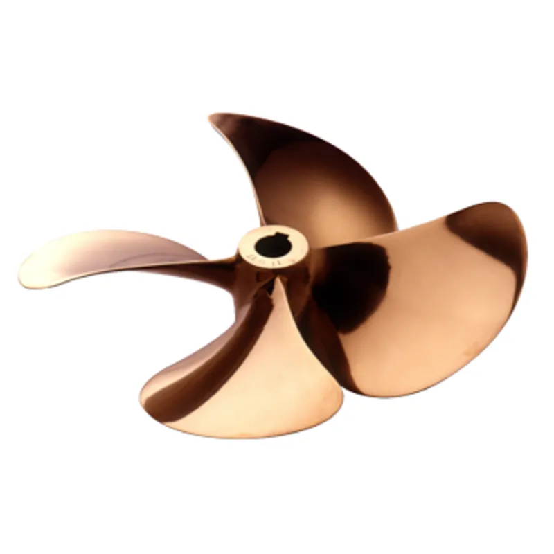 Radice 4-Blatt Bronzener Schiffspropeller Typ S8, 16"X16", Wellenbohrung Ø30mm, Konus 1:10, Rechts