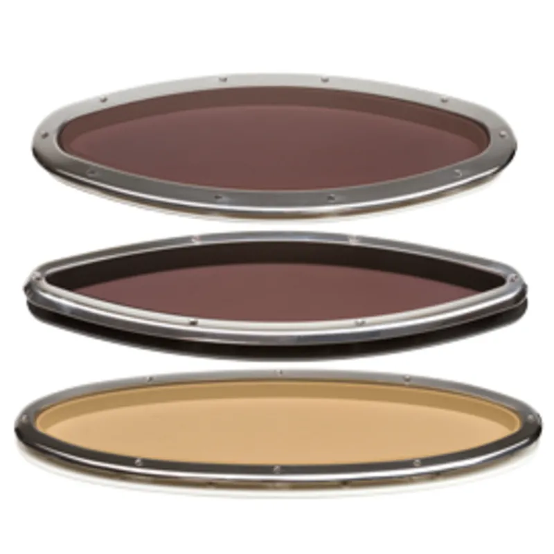 Niro Festes Bullauge, 127x400mm