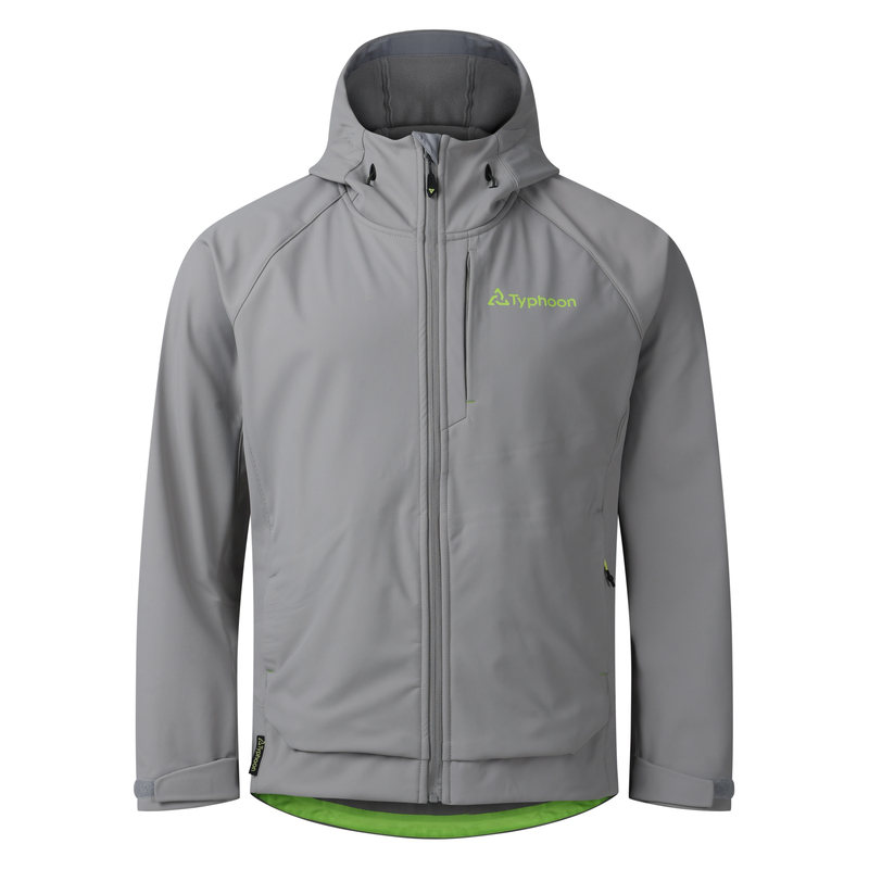 Typhoon Softshell Jacke 2.0 Gr.XXL - Grau/Grün