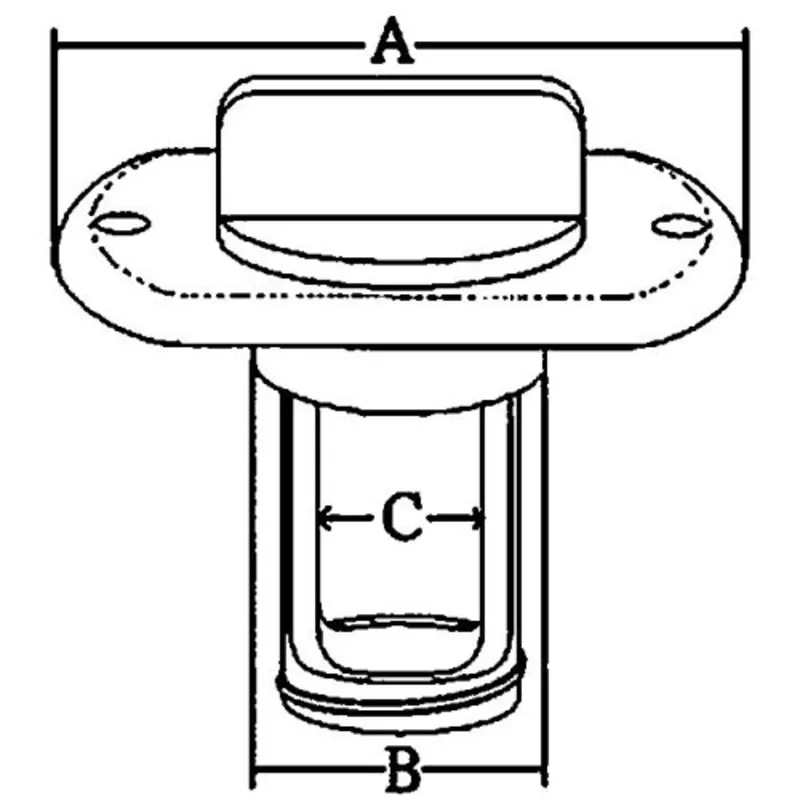 Niro Lenzstecker mit Stecker aus Niro