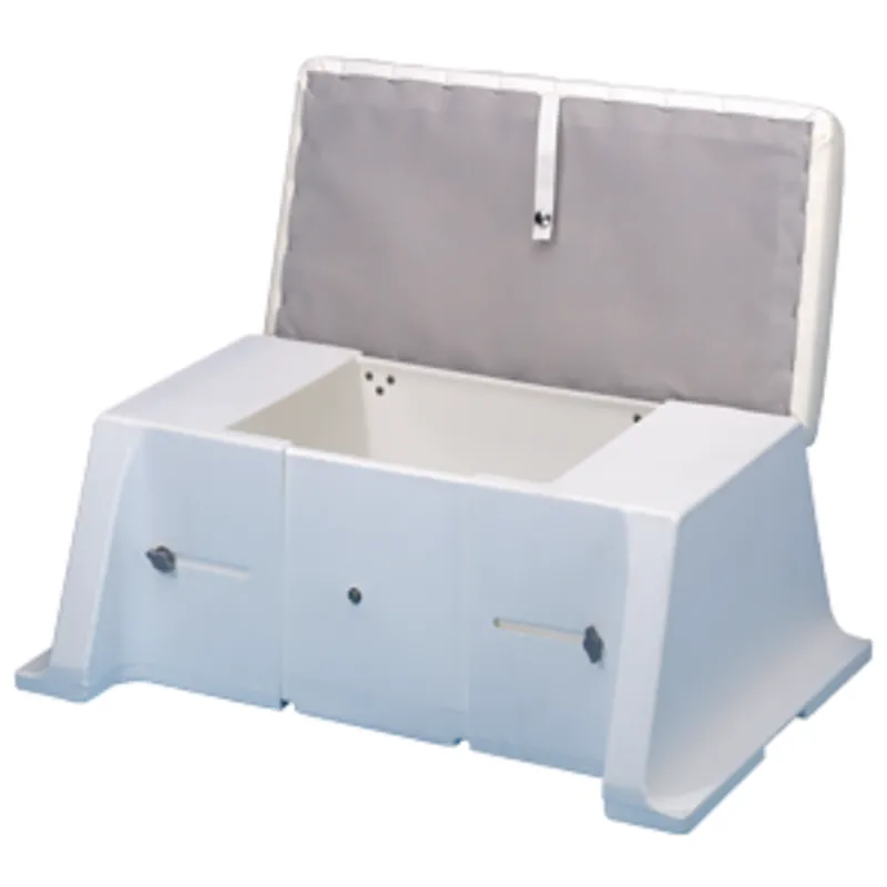 In Der Breite Verstellbare Polyethylen Sitzbank mit Kissen