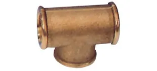 allpa Messing T-Stücke mit Innengewinde