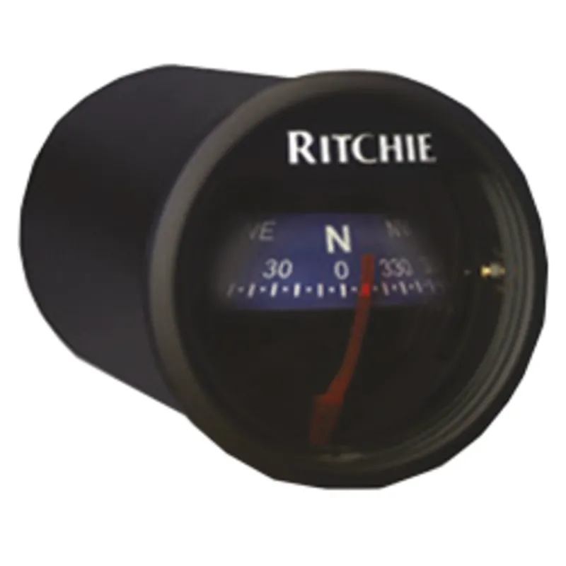 Ritchie Kompass Modell 'Ritchie Sport X-23BU', Armaturenbrettkompass, 12v, Rose Ø50,8mm/5°, Blau