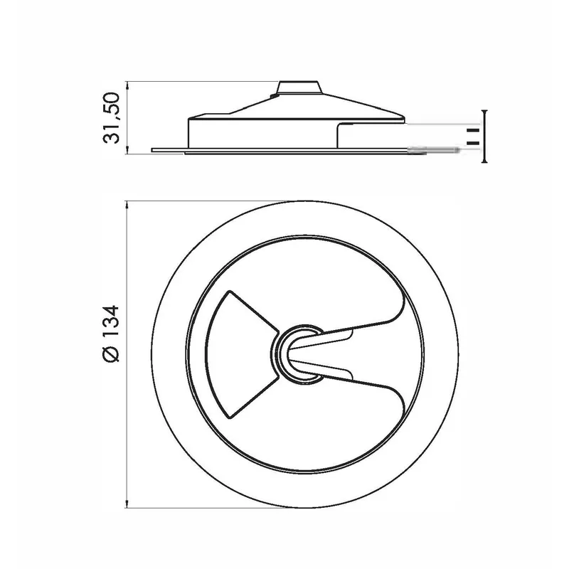SEASIP Edelstahlhalter – rutschfeste Sockel in Goldoptik – für Weingläser mit Stiel
