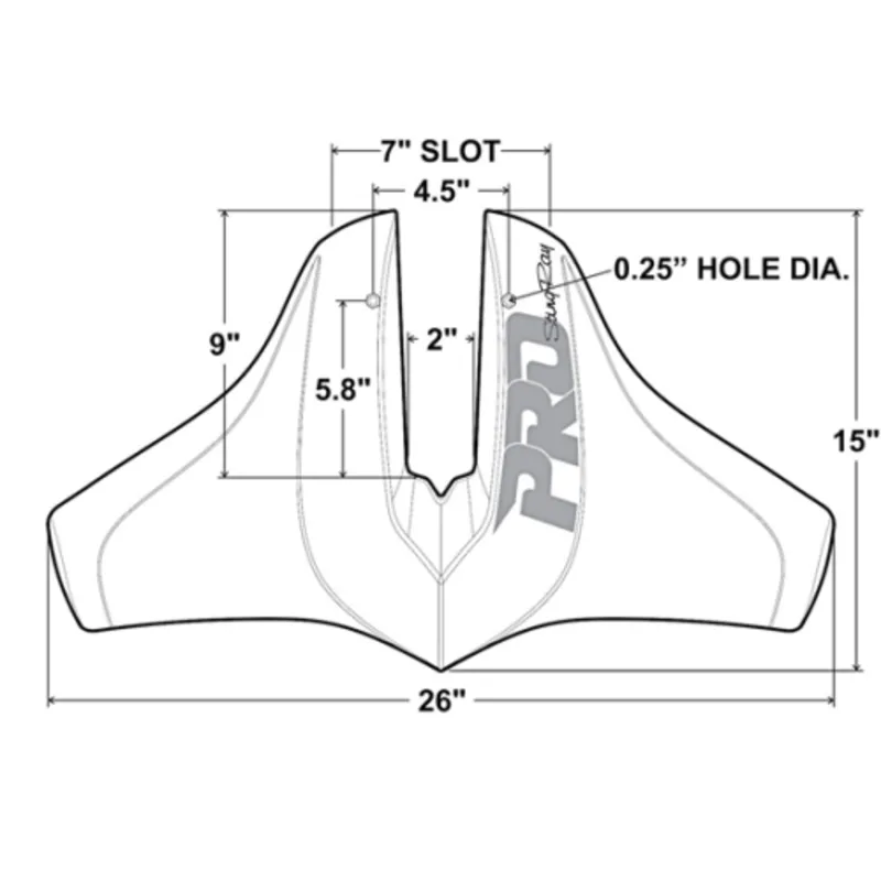 Stingray Hydrofoil Classic Pro (40-300ps)
