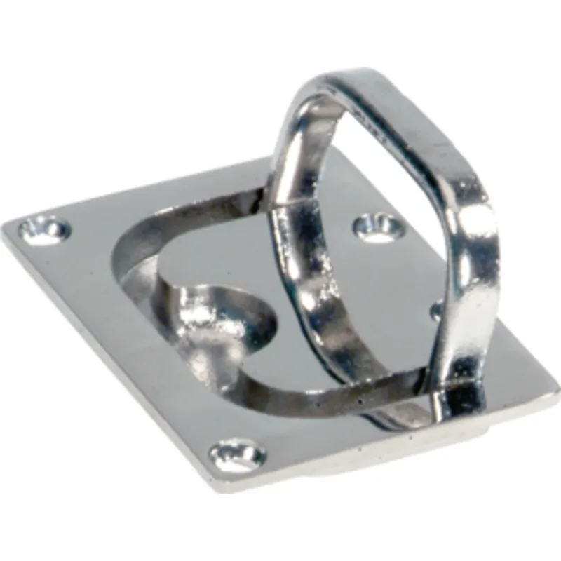 Niro Einlaßgriff/Bodenheber, 76x58mm