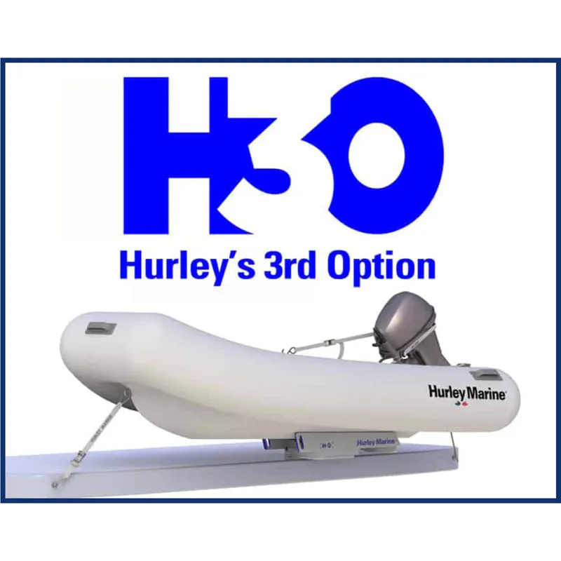 Hurley H3o Davit Verlängerung 1/4" Unterlegring Weiß