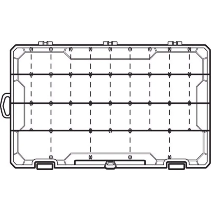 Flambeau Tuff Tainer Köderbox mit Zerust 5007 - 36,2x23,2x5cm