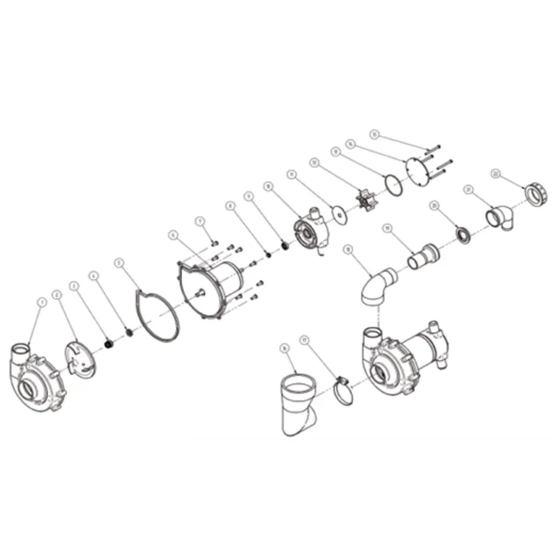Satz 24v für Laguna Toilette