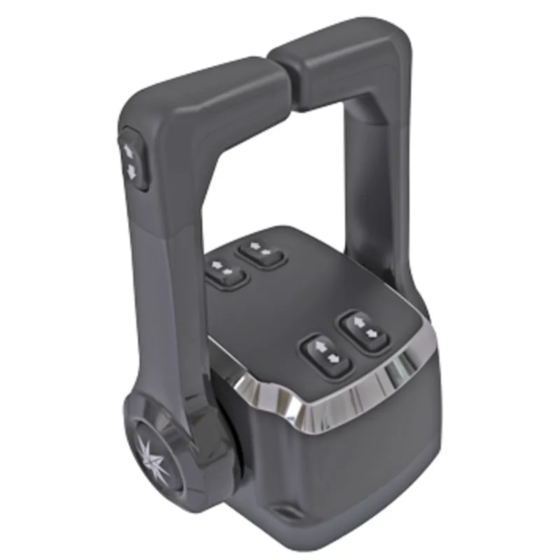 Seastar Xtreme Twin Schaltkasten Toppmontage, mit Trimmschalter, Schwarz