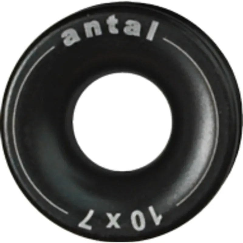 Antal Aluminium Low Friction Ring, D1=10mm, D2=25mm, Ø=7mm, T=12mm, Arbeitslast 800kg