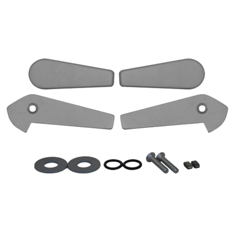 Goïot Tradition Aluminium Interieur/Exterieur Hebel (Satz Von 2 Stück)