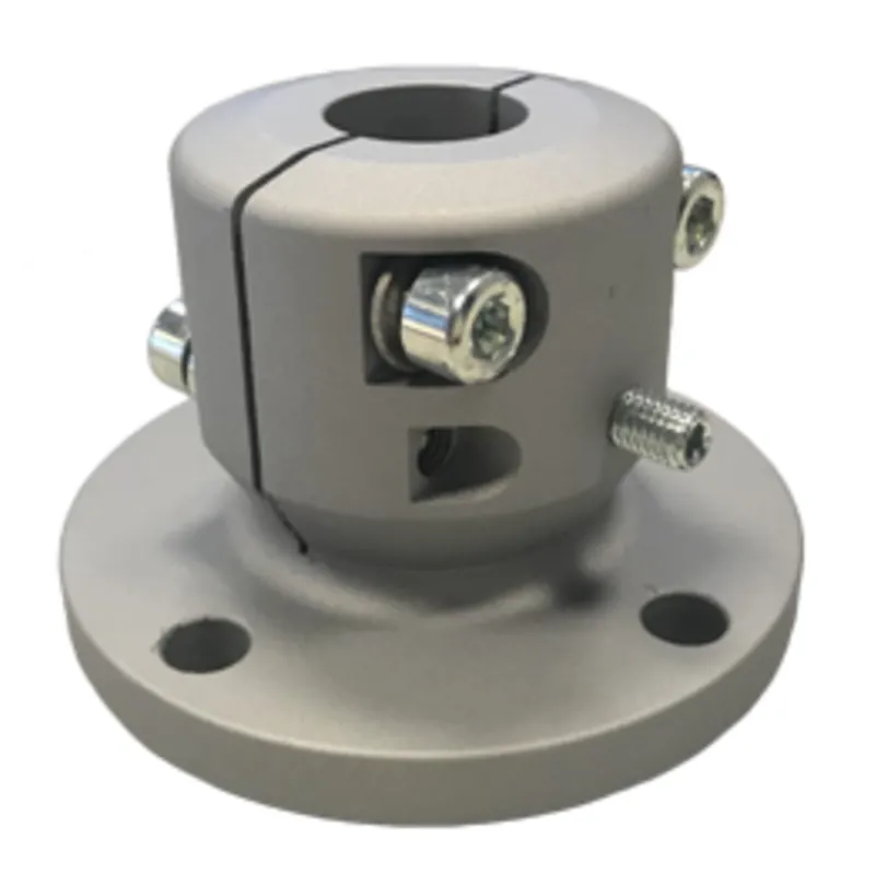 Stählerner Klemmflansch, Ø60mm-Welle, mitte Ø76,20mm, Lochkreis Ø120,65mm, Ø17mm, 6 Löcher