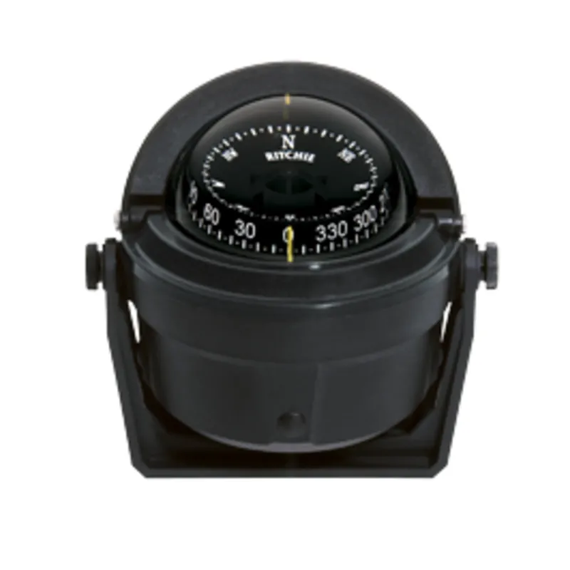 Ritchie Kompass Modell 'Voyager B-81', 12v, Bügelkompass, Rose Ø76,2mm/5°, Schwarz
