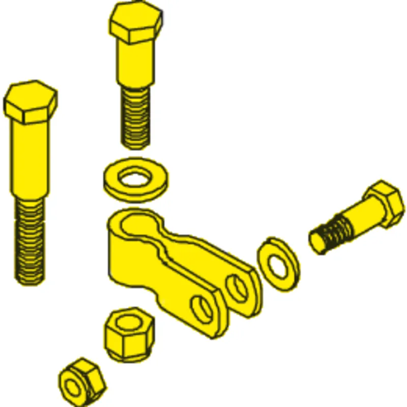 Seastar Gabel-Satz Niro für Langbolzen (Skiboot)
