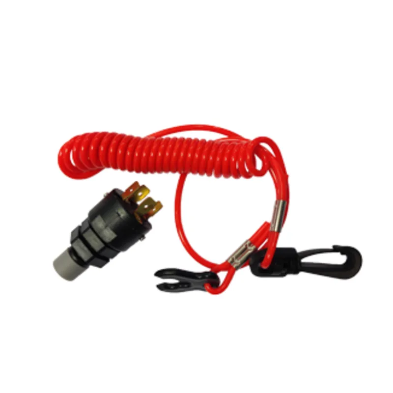 Notstoppschalter Komplett mit Spiralschnur, für Innen- & Aussenborder